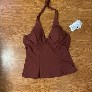 Athleta halter bathing suit top
